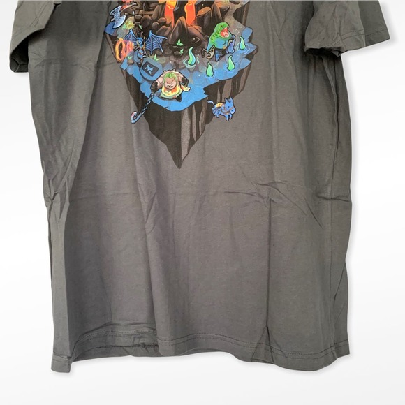 Dota 2 'Dire Ancient' Gaming Graphic T-Shirt in Gray Size XL - Picture 3 of 6